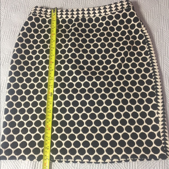 Anthropologie Black and white mixed print skirt - Picture 2 of 3